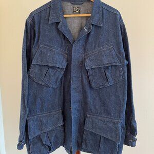 OrSlow Denim Rip Stop Jacket - M